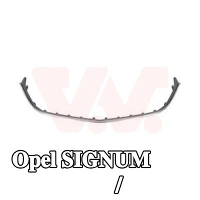VAN WEZEL مجموعة شرائط الزخرفة/الحماية، شبكة المبرد — Opel Signum