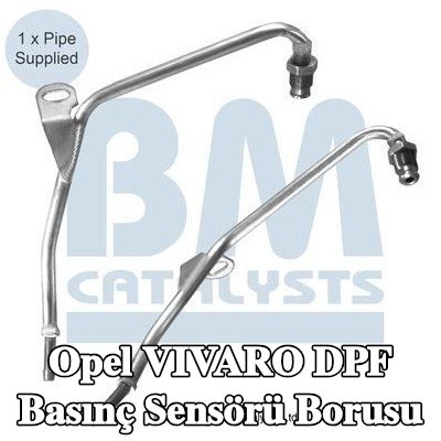 VEGAZ DPF basınç sensörü borusu — 2012 Opel Vivaro