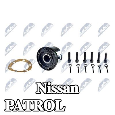 NTY محور العجلة المحور الأمامي الأيسر, المحور الأمامي الأيمن — 1990 Nissan Patrol