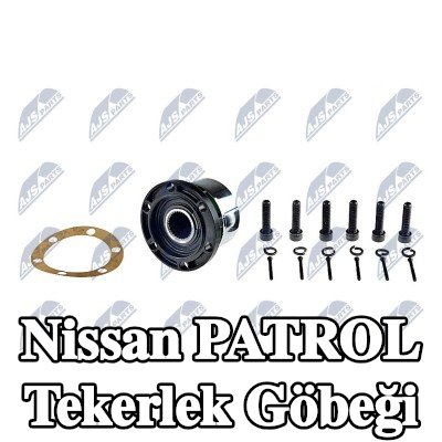 NTY Tekerlek göbeği ön aks sol, Ön Aks Sağ — 1990 Nissan Patrol