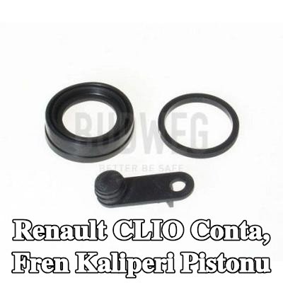 BUDWEG CALIPER Conta, fren kaliperi pistonu — 1995 Renault Clio