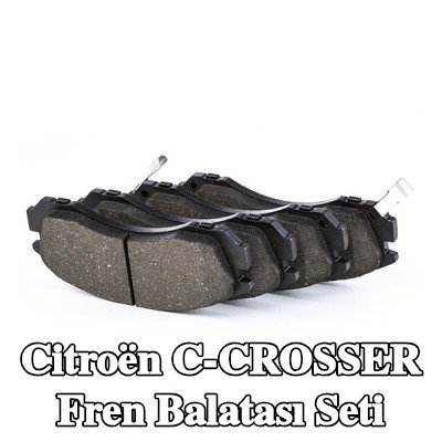 BOSCH Fren balatası seti 15, 7mm, gıcırtı önleyici plaka ile — Citroën C-crosser