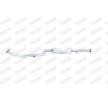 WALKER Orta susturucu 1720mm, montaj parçaları olmadan — Mitsubishi Carisma (7)