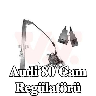 VAN WEZEL Sol ön cam regülatörü, Elektrikli, elektrik motorlu — Audi 80