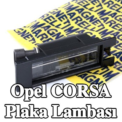 MAGNETI MARELLI Plaka lambası Orta — 2004 Opel Corsa