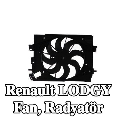 MAHLE Fan, radyatör 400mm — Renault Lodgy