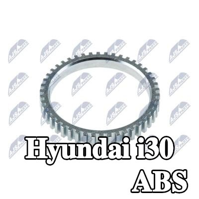 NTY حلقة مستشعر ABS المحور الأمامي كلا الجانبين — Hyundai i30