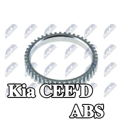 NTY حلقة مستشعر ABS المحور الأمامي كلا الجانبين — Kia Cee'd