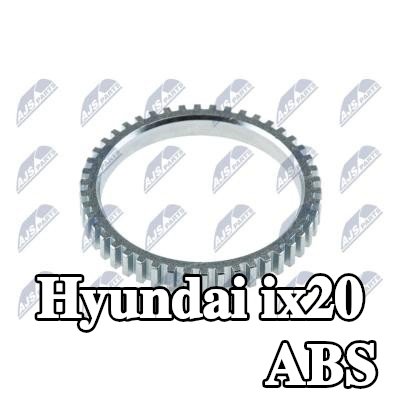 NTY حلقة مستشعر ABS المحور الأمامي كلا الجانبين — Hyundai ix20
