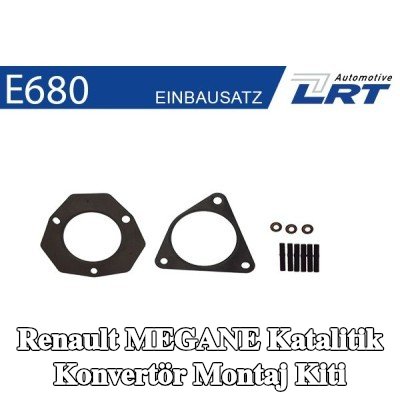 LRT Katalitik konvertör montaj kiti — 2012 Renault Megane