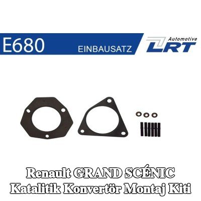LRT Katalitik konvertör montaj kiti — 2012 Renault Grand Scénic