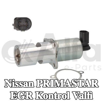 Alfa e-Parts Conalı/sızdırmazlık elemanlı EGR kontrol valfi — Nissan Primastar