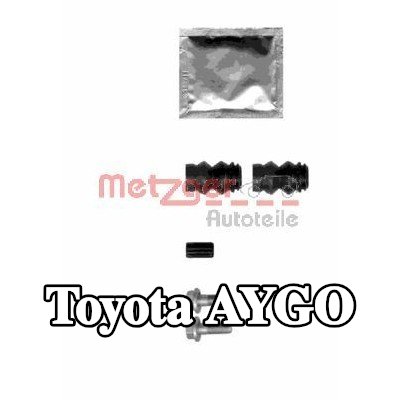 METZGER مجموعة الملحقات, مكبس الفرامل بدون مسامير التوجيه — Toyota Aygo