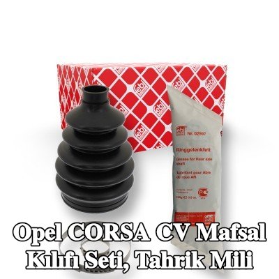 FEBI BILSTEIN CV kılıf kiti, tahrik mili Ön Aks, Termoplast — 1997 Opel Corsa