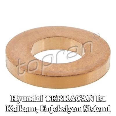TOPRAN Isı Kalkanı, enjeksiyon sistemi — Hyundai Terracan