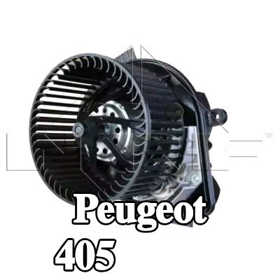 NRF محرك منفاخ 12V, مع منظم مدمج — Peugeot 405