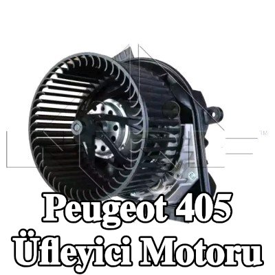 NRF Üfleyici motoru 12V, entegre regülatörlü — Peugeot 405