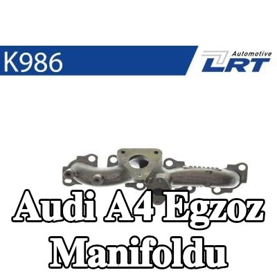 LRT Montaj parçaları ile egzoz manifoldu — Audi A4