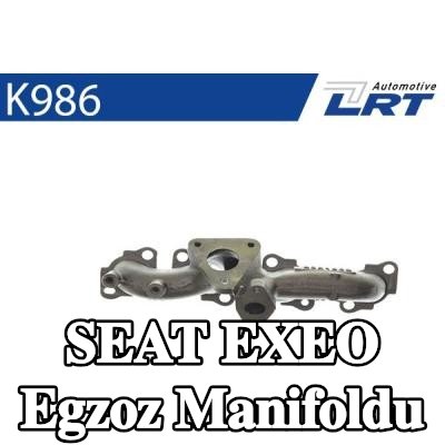 LRT Montaj parçaları ile egzoz manifoldu — SEAT Exeo