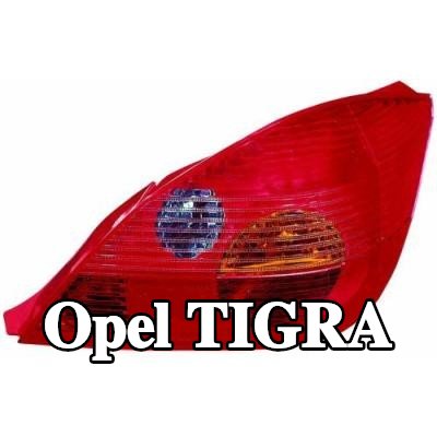 ABAKUS المصباح الخلفي الأيسر, بدون لمبة, بدون حامل لمبة — Opel Tigra