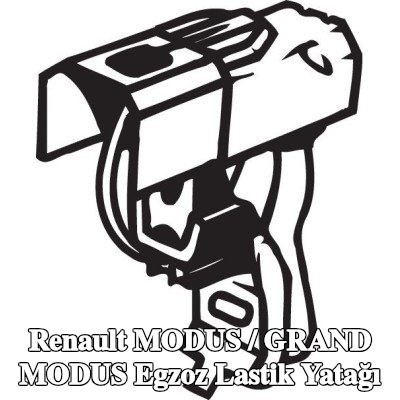 BOSAL Egzoz lastik yatağı — Renault Modus / Grand Modus