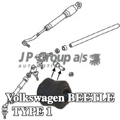 JP GROUP جلبة، ممتص الصدمات — Volkswagen Beetle Type 1