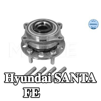 MEYLE محور العجلة مع محمل العجلة المدمج, مع مواد تثبيت/تركيب — 2016 Hyundai Santa Fe