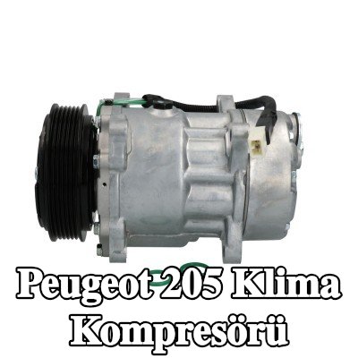 BOSCH Montaj kılavuzu ile klima kompresörü, conta halkası ile — Peugeot 205