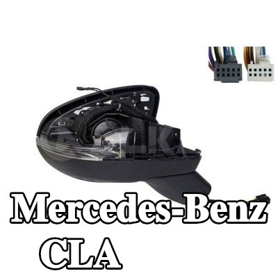 ALKAR مرآة جانبية يمنى, كهربائي, بدون غطاء — Mercedes-Benz Cla