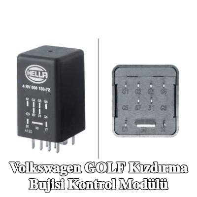 HELLA Kızdırma bujisi kontrol modülü — Volkswagen Golf