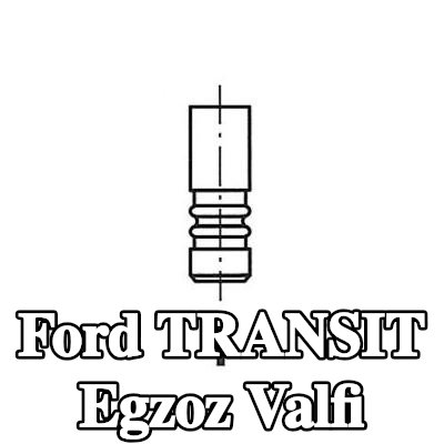 FRECCIA Egzoz valfi Krom kaplı valf gövdesi — 2015 Ford Transit