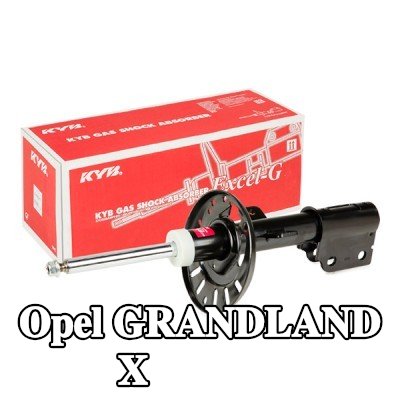 KYB ممتص الصدمات Excel-G, المحور الأمامي, ضغط الغاز, دعامة نظام التعليق — Opel Grandland X