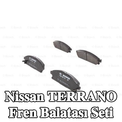 BOSCH Fren balatası seti 17, 2mm, montaj kılavuzu ile — 2002 Nissan Terrano