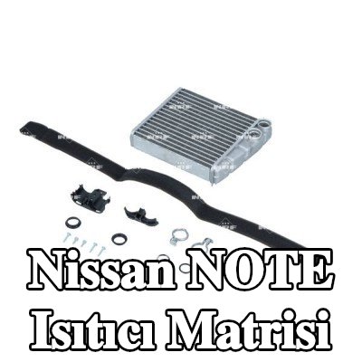 NRF Sabitleme/montaj malzemesi dahil ısıtıcı matrisi, EASY FIT — Nissan Note