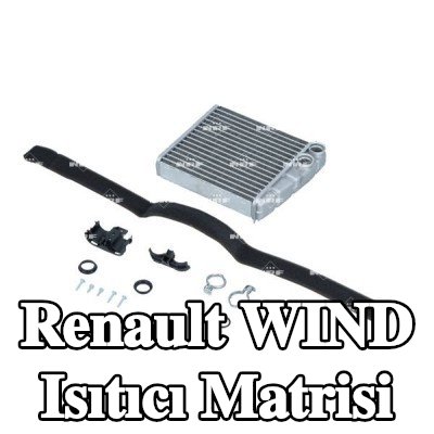 NRF Sabitleme/montaj malzemesi dahil ısıtıcı matrisi, EASY FIT — Renault Wind