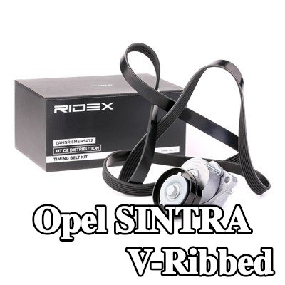 RIDEX مجموعة أحزمة V-Ribbed — Opel Sintra