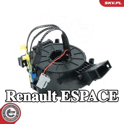 ESEN SKV نابض ساعة لعجلة القيادة مع نابض ساعة الوسادة الهوائية — 2002 Renault Espace