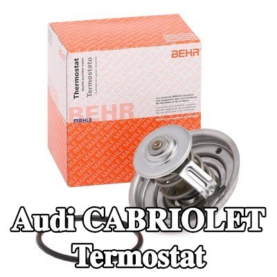 MAHLE Termostat 87°C, 67mm, 35mm, contalı/sızdırmaz — 1992 Audi Cabriolet