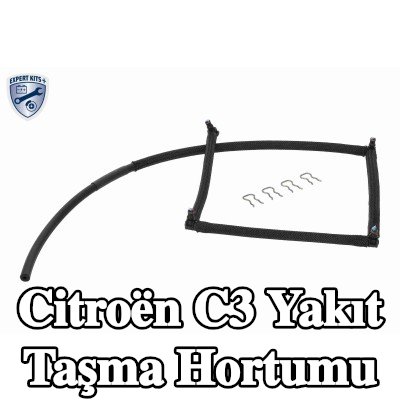 VAICO Biyodizel için uygun yakıt taşma hortumu — 2002 Citroën C3