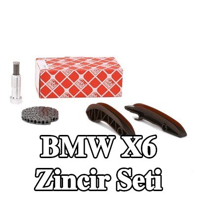 FEBI BILSTEIN Zaman zinciri kiti Üst, zincir gergili, kızak raylı — 2016 BMW X6