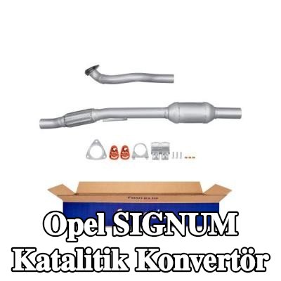 HELLA Montaj parçaları ile katalitik konvertör — Opel Signum