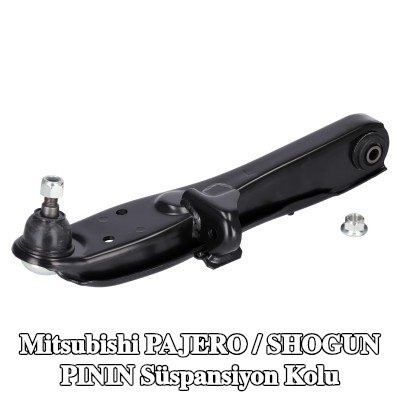 FEBI BILSTEIN Ön Aks Sol Süspansiyon Kolu, Alt, Çelik Sac, bilyeli mafsal ile, rulmanlı (ler) — Mitsubishi Pajero / Shogun Pinin