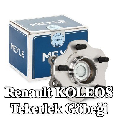 MEYLE ORİJİNAL Kalite Tekerlek Göbeği, Arka Aks, entegre manyetik sensör halkalı, entegre tekerlek yatağı ile — Renault Koleos