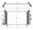NRF Klima kondansatörü EASY FIT, kurutuculu, conta halkası ile, azot dolgulu — 2002 Mitsubishi Outlander (7)