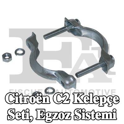 FA1 Kelepçe Seti, egzoz sistemi — 2003 Citroën C2