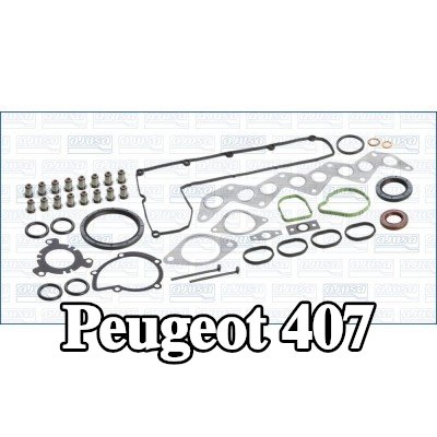 AJUSA مجموعة حشيات كاملة, محرك بدون حشية رأس الأسطوانة — Peugeot 407