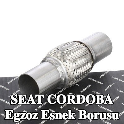 RIDEX Boru soketli egzoz esnek borusu — 1995 SEAT Cordoba
