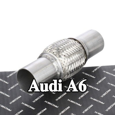 RIDEX أنبوب عادم مرن مع مقبس أنبوب — Audi A6