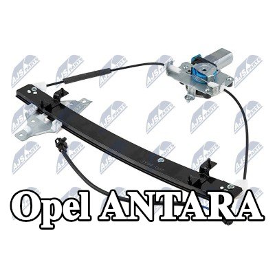 NTY مُحرك نافذة أمامي أيسر, كهربائي, مع محرك كهربائي — Opel Antara