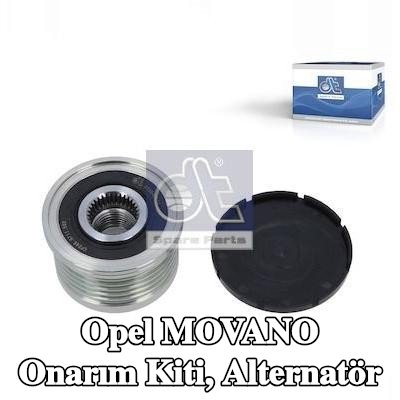 DT Spare Parts Onarım kiti, alternatör — Opel Movano